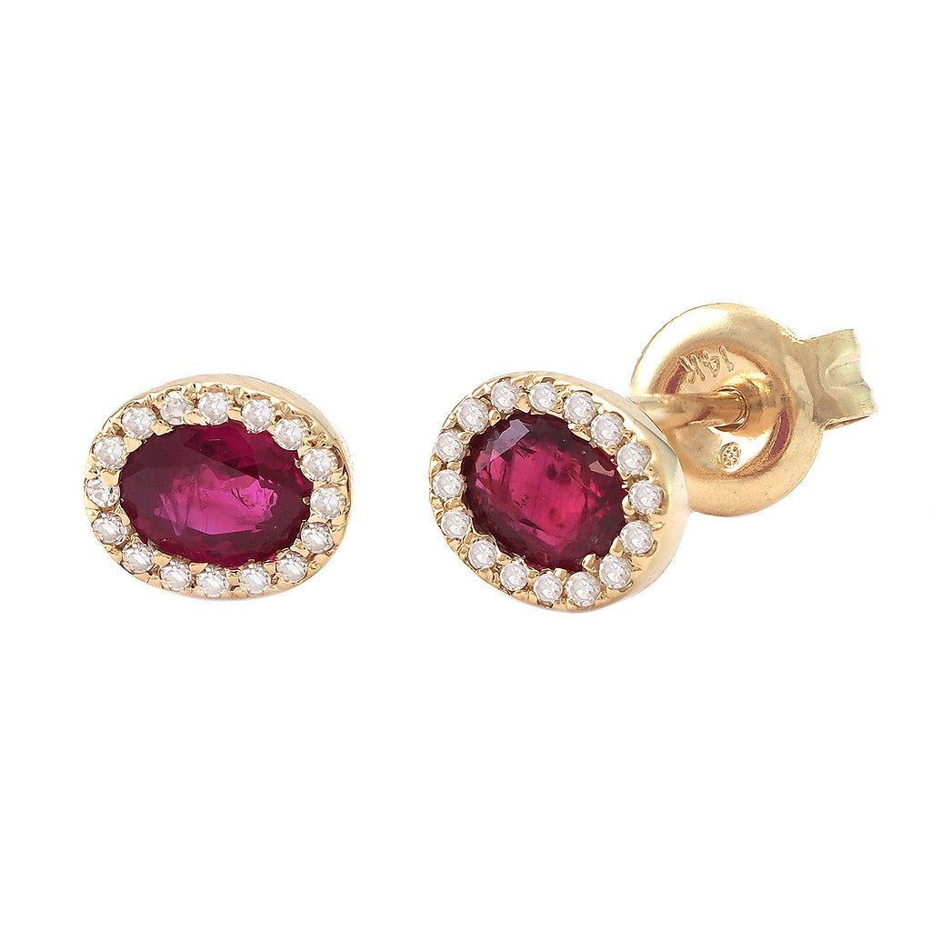 Aretes Esmeralda | Halo Oval