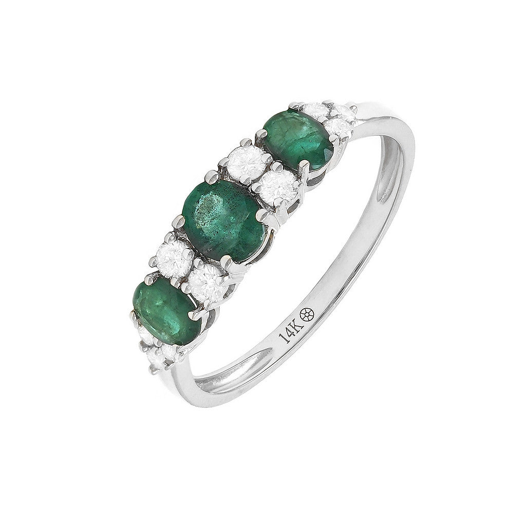 Anillo Oval Triple | Clásico Compuesto
