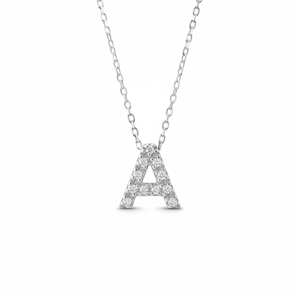 Dije Inicial con Micro Pavé | Letters Collection