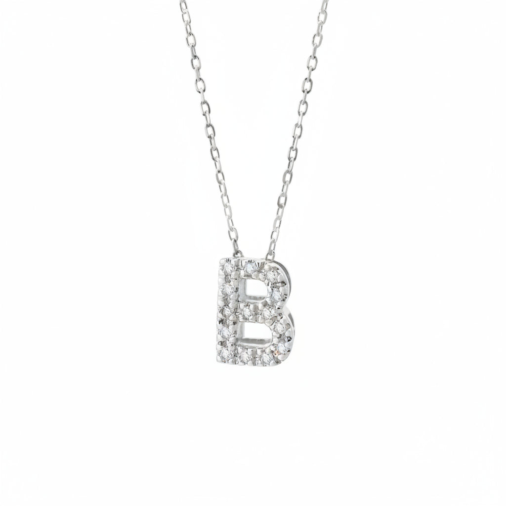Dije Inicial con Micro Pavé | Letters Collection