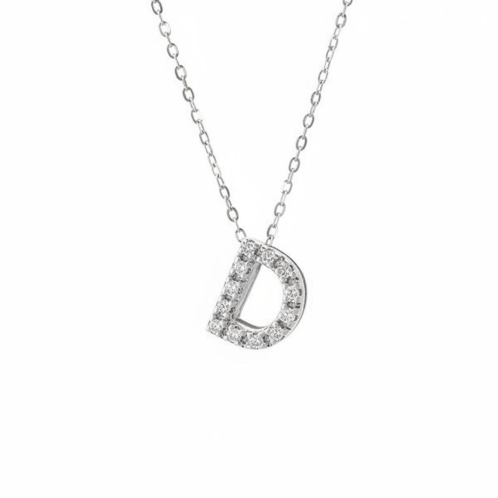 Dije Inicial con Micro Pavé | Letters Collection
