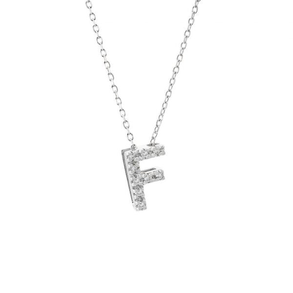 Dije Inicial con Micro Pavé | Letters Collection
