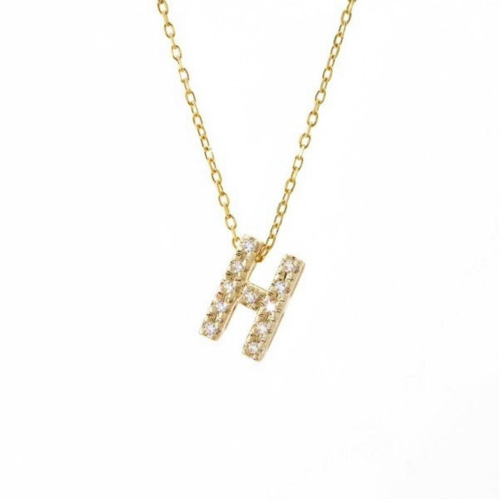 Dije Inicial con Micro Pavé | Letters Collection
