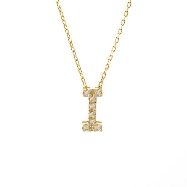 Dije Inicial con Micro Pavé | Letters Collection