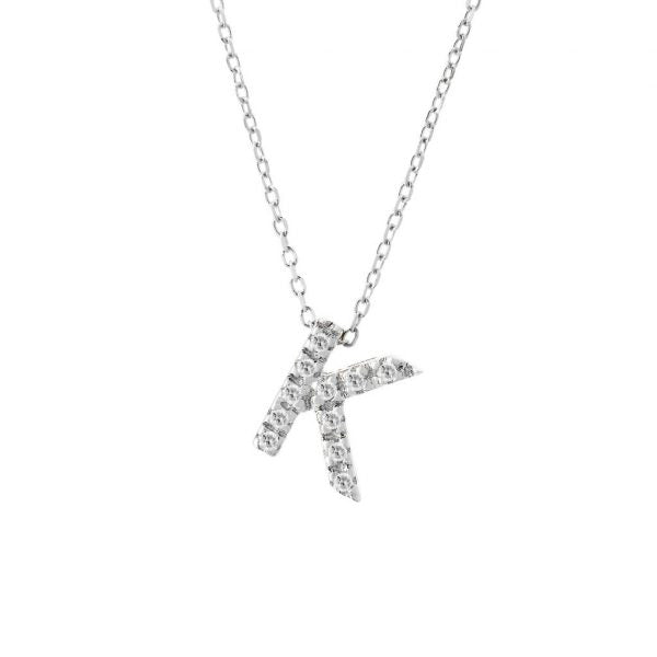 Dije Inicial con Micro Pavé | Letters Collection