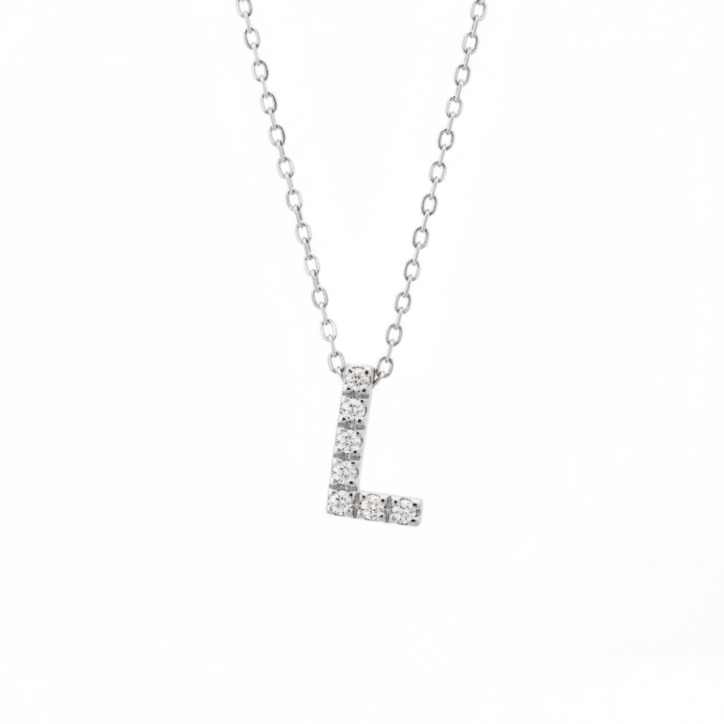 Dije Inicial con Micro Pavé | Letters Collection