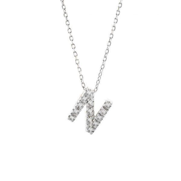 Dije Inicial con Micro Pavé | Letters Collection