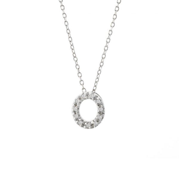 Dije Inicial con Micro Pavé | Letters Collection