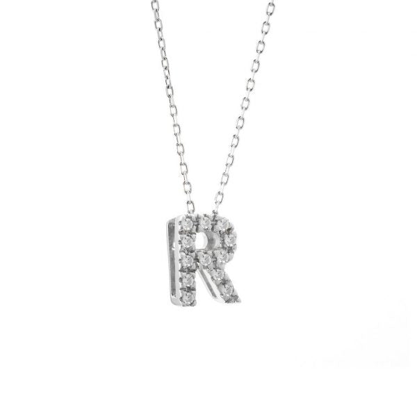 Dije Inicial con Micro Pavé | Letters Collection