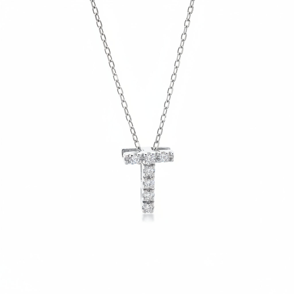 Dije Inicial con Micro Pavé | Letters Collection
