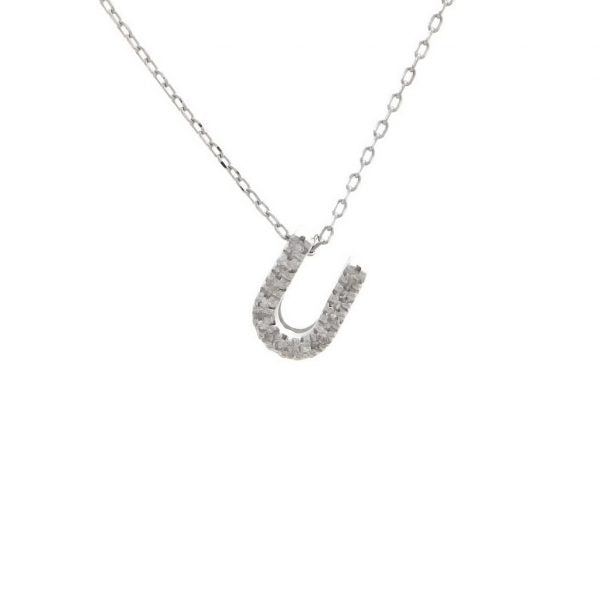 Dije Inicial con Micro Pavé | Letters Collection