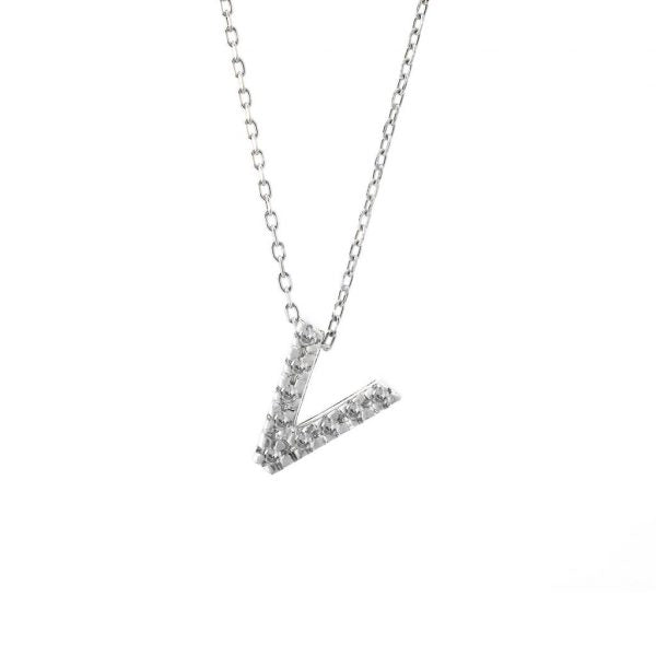 Dije Inicial con Micro Pavé | Letters Collection
