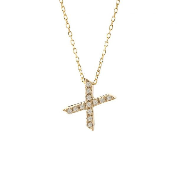 Dije Inicial con Micro Pavé | Letters Collection