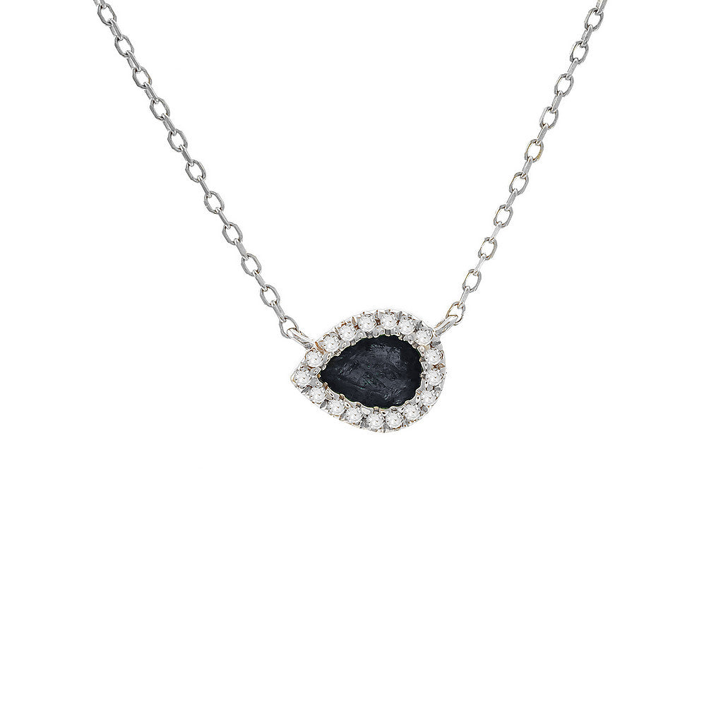 Dije Pera con Halo | Bezel Collection