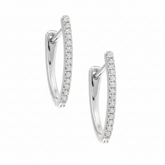 Aretes Hoop | Diamantes Naturales