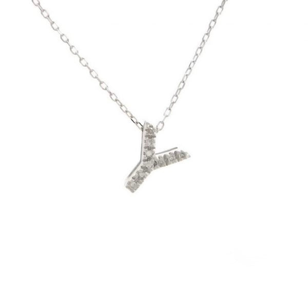Dije Inicial con Micro Pavé | Letters Collection